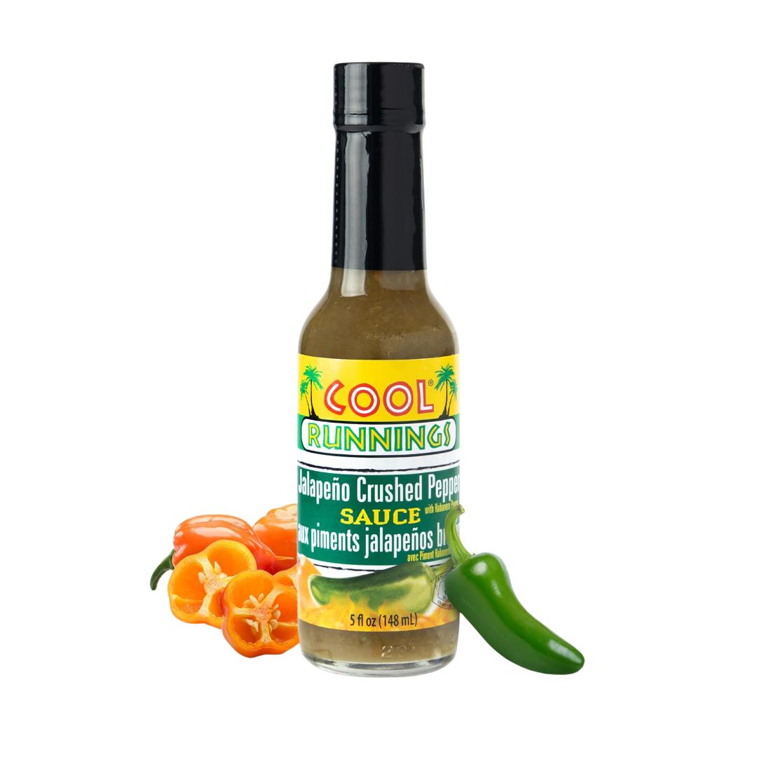 Nutrition facts for jalapeño hot sauce showing zero calories and zero sugar