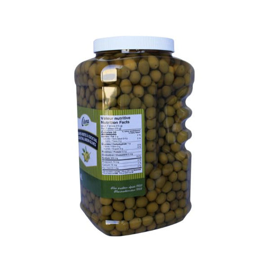 Green olives 4L container for restaurants and bars