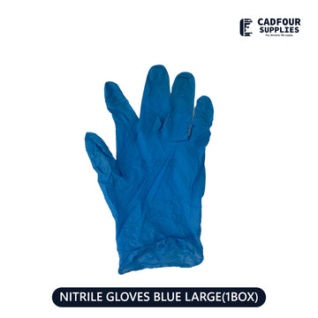Nitrile Gloves Blue Large Box