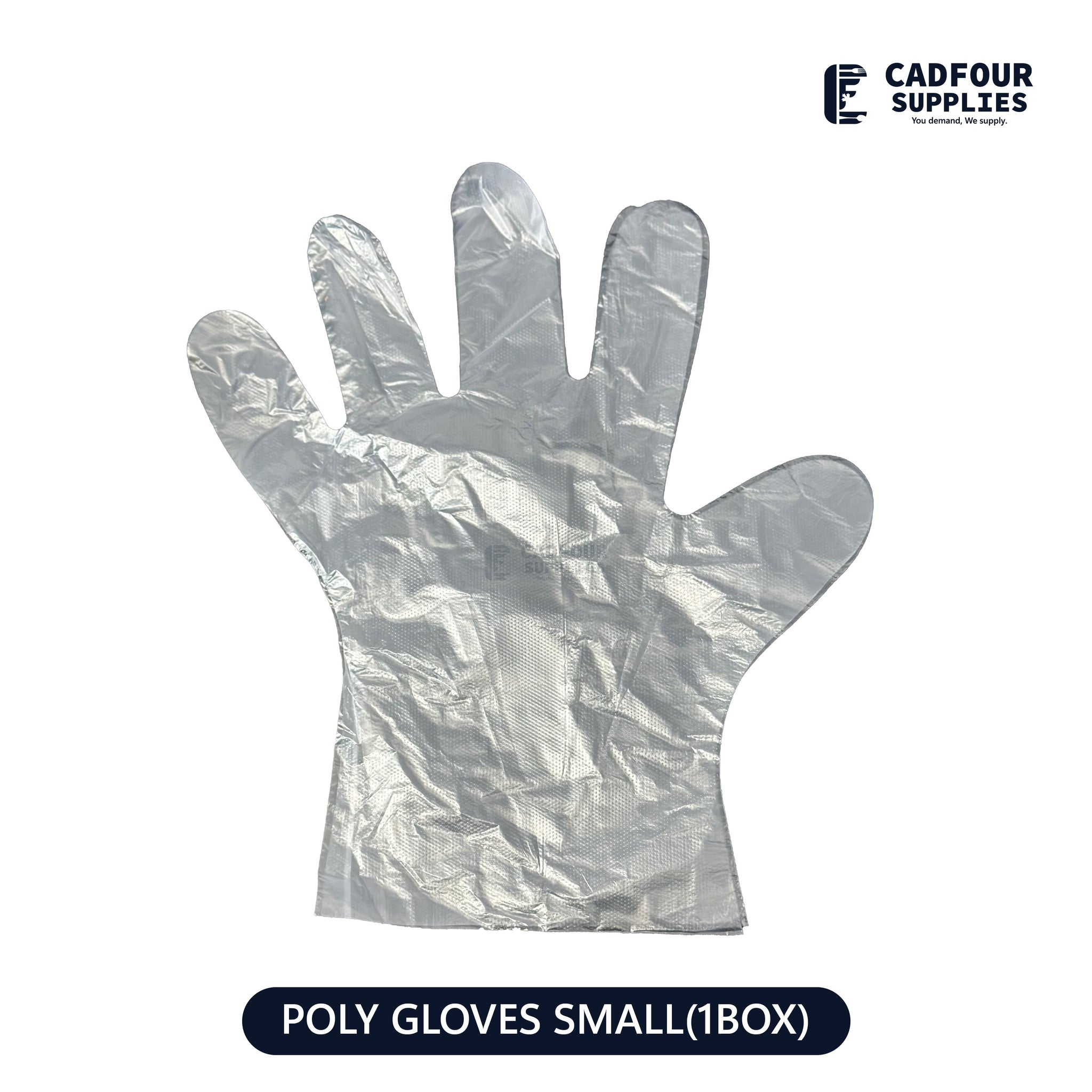 Poly Gloves Clear Small Box