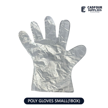 Poly Gloves Clear Small Box