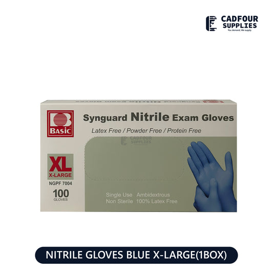 Nitrile Gloves Blue Extra Large Box