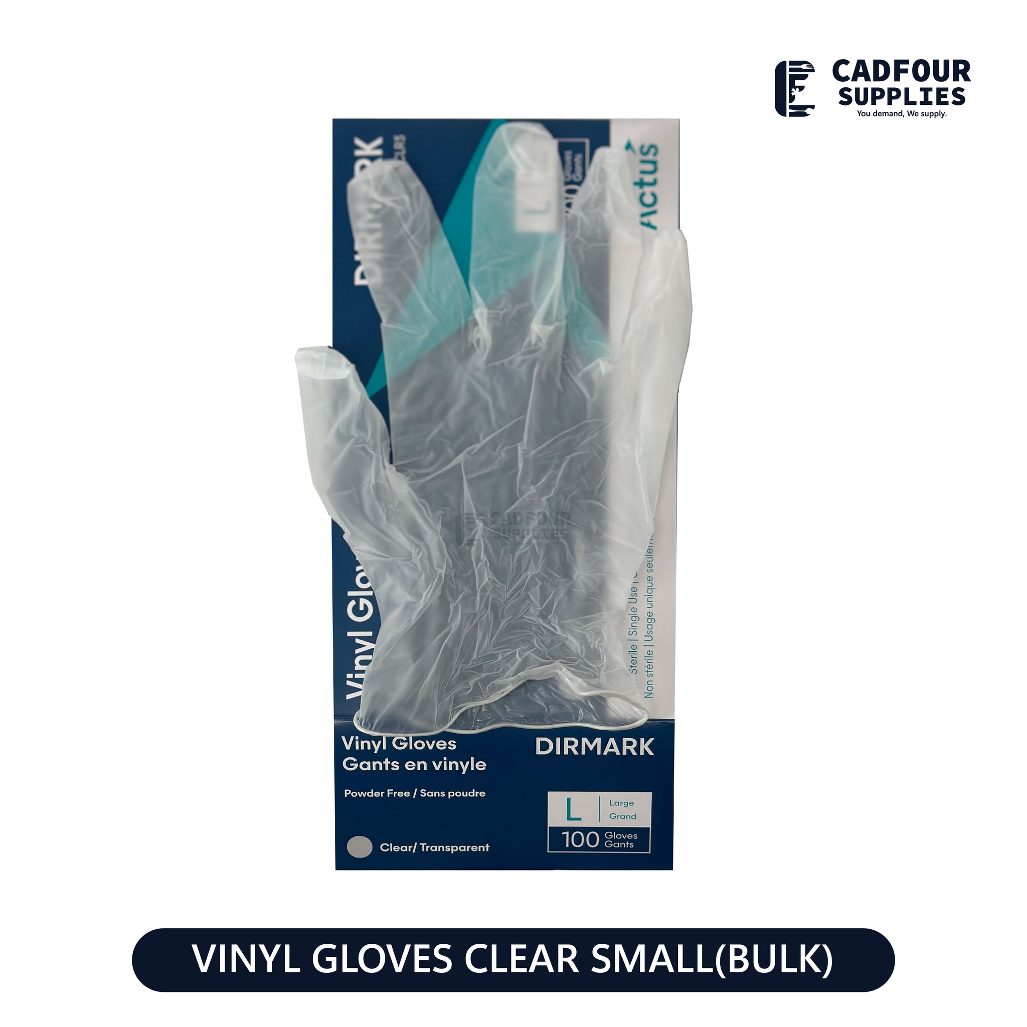 Vinyl Gloves Clear Small Box