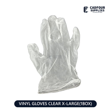Vinyl Gloves Clear Extra Large Box