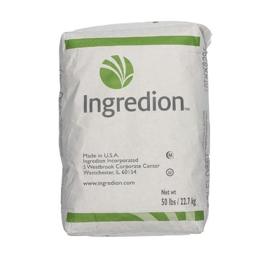 Ingredion corn starch 22.7kg bulk bag for commercial kitchen use