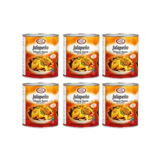 large 3kg jalapeno cheese sauce can for high volume use