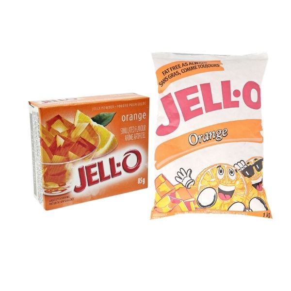 Jell-O orange jelly powder 85g box