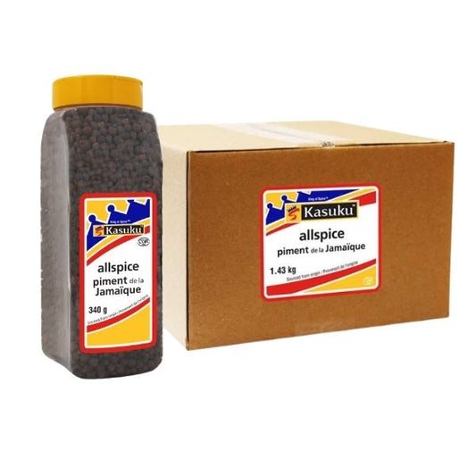 Kasuku allspice whole 5 lb bulk box for commercial use
