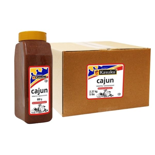 cajun seasoning 2.27 kg bulk box for restaurant use
