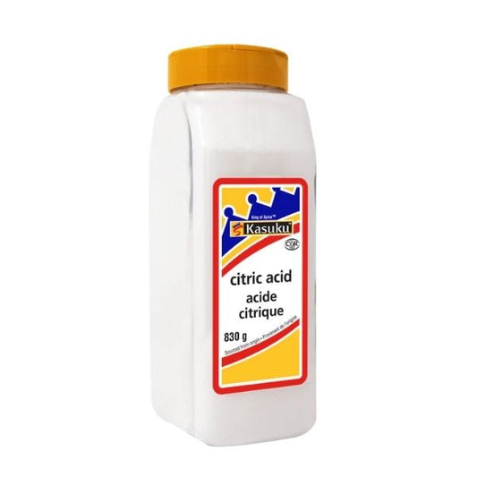 Citric acid 830g jar for cooking and cleaning
