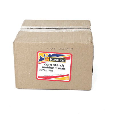 Kasuku corn starch 5lb bulk box for cooking and baking
