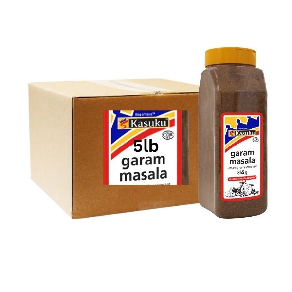 Kasuku garam masala 365g bottle packaging