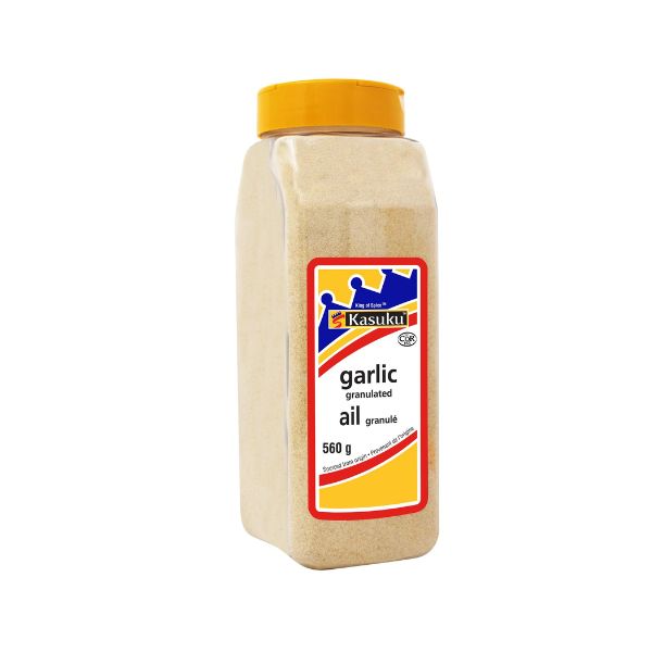 Kasuku granulated garlic 560g bottle for cooking