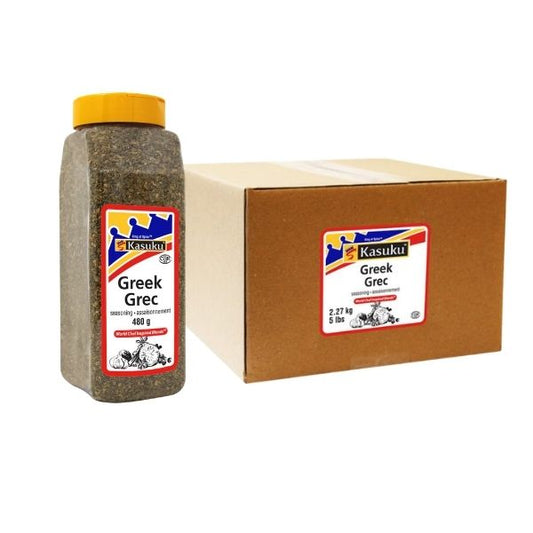 Kasuku Greek seasoning 5 lb bulk pack for restaurants
