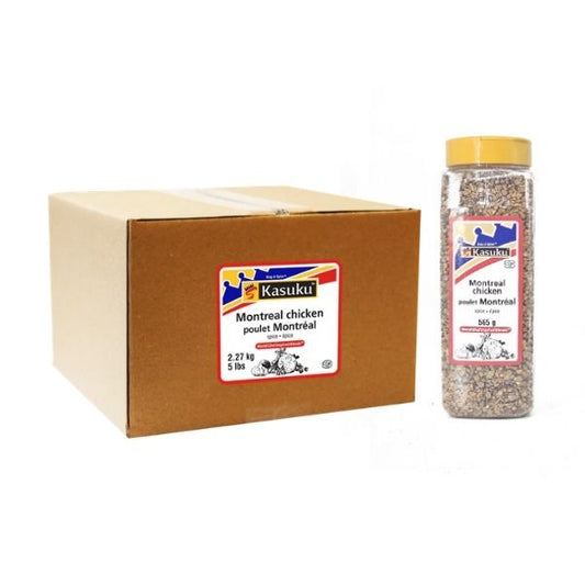 Kasuku Montreal chicken seasoning 565g bottle
