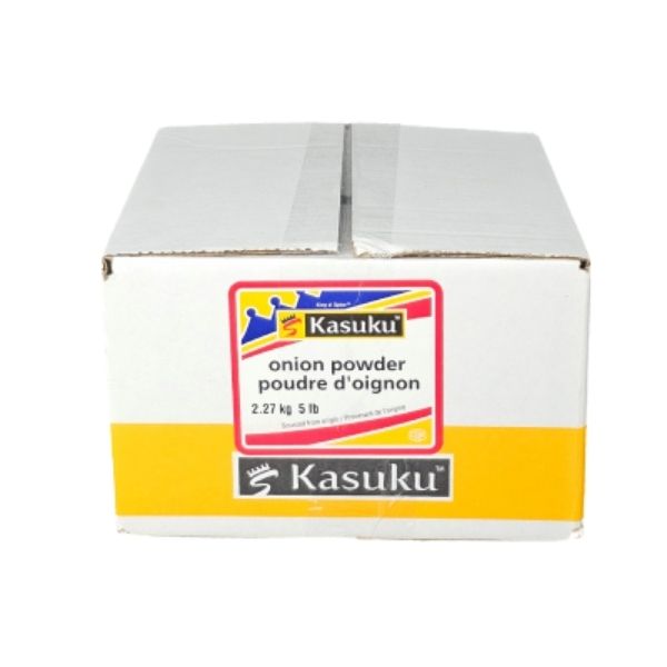 Kasuku onion powder 2.27kg bulk box packaging