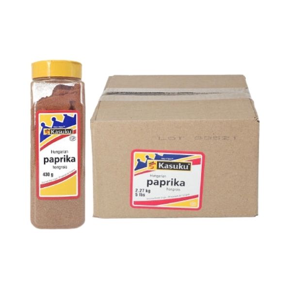 Kasuku paprika 2.27 kg bulk box for restaurant and commercial use
