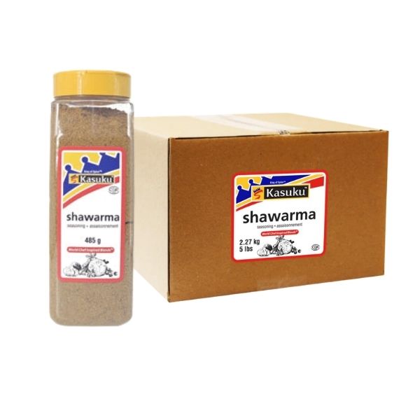 Kasuku shawarma seasoning 5 lb bulk pack for restaurants
