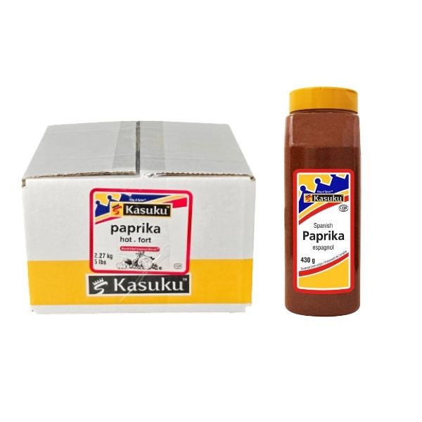 Kasuku Spanish paprika 430g bottle packaging