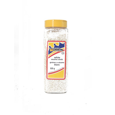 Kasuku white sesame seeds 225g bottle