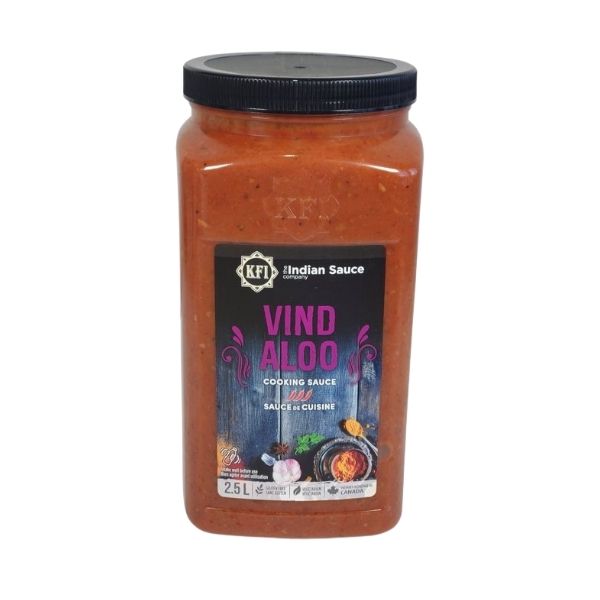 KFI vindaloo cooking sauce 2.5L jar for restaurants
