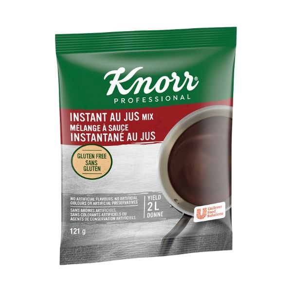 instant au jus gravy mix 121 g gluten free knorr professional
