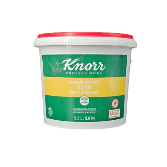 Knorr Dijon prepared mustard 5.3L foodservice tub
