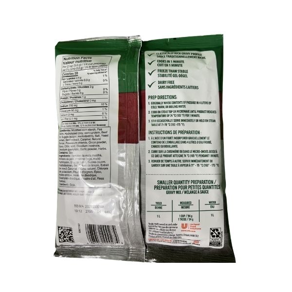 Knorr Professional Instant Beef Gravy Mix for restaurants and catering kitchens