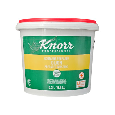 professional Dijon mustard tub for restaurants and catering
