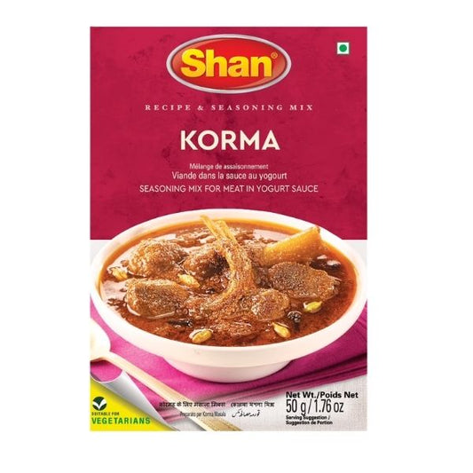 Korma seasoning mix for creamy curry
