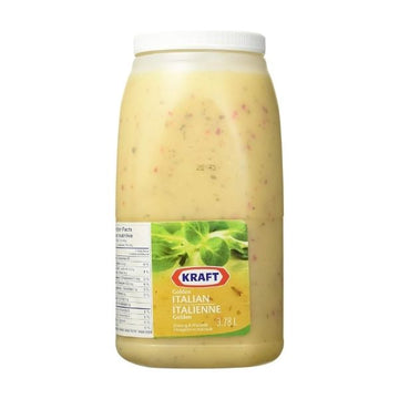 Kraft golden Italian dressing 3.78 L bulk container front view
