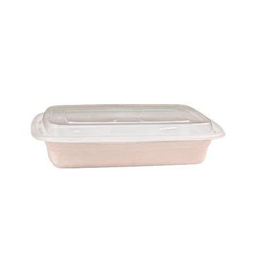 28oz White Plastic Food Containers – 150 Pcs Microwave & Freezer Safe | KY S68W
