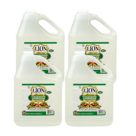 Lion vinegar bulk 4x4L case pack for restaurants
