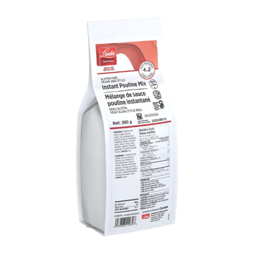 instant poutine mix 390 g gluten free vegan BBQ style sauce mix
