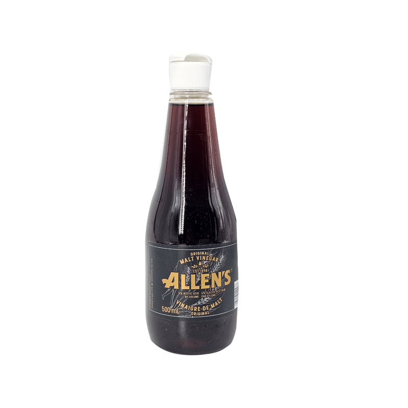Malt vinegar bottle for home and table use
