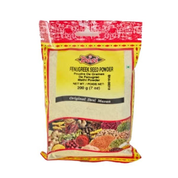 Ground fenugreek powder for curries and spices

