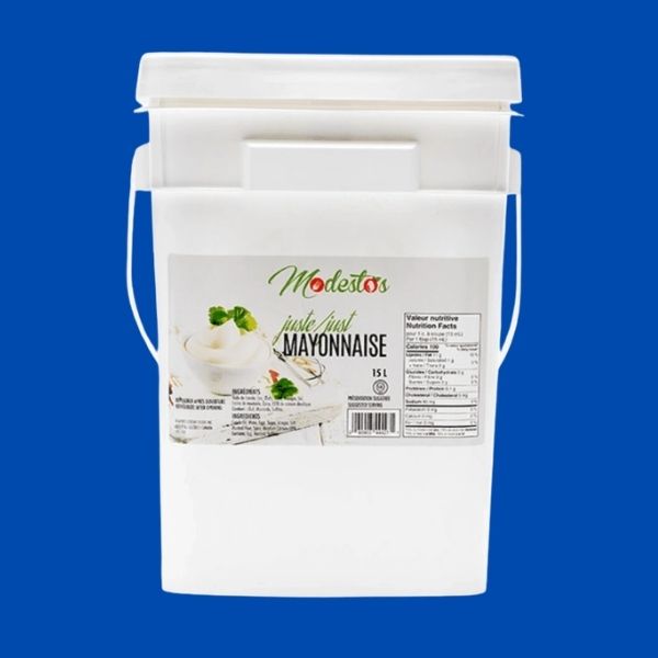  Modestos mayonnaise 15L bulk pail
