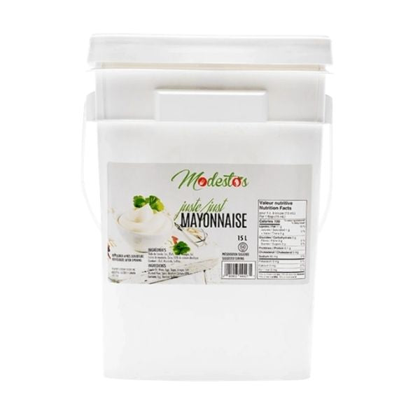 Modestos mayonnaise 15L bulk pail
