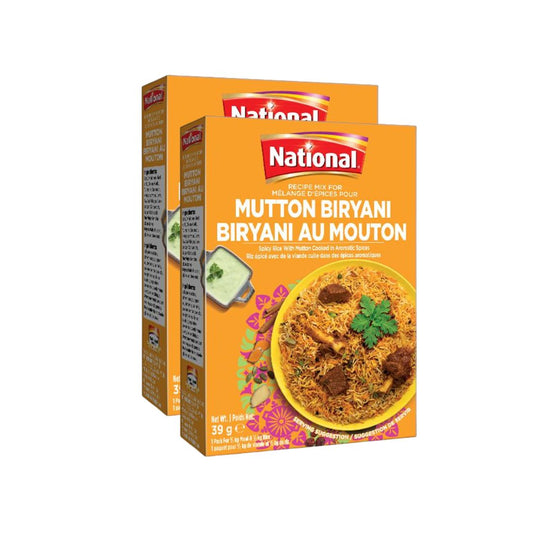 Mutton biryani spice mix retail pack