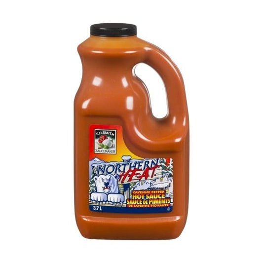 cayenne pepper hot sauce label northern heat
