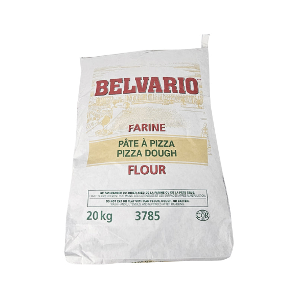 Belvario pizza flour 20kg for commercial pizza dough preparation
