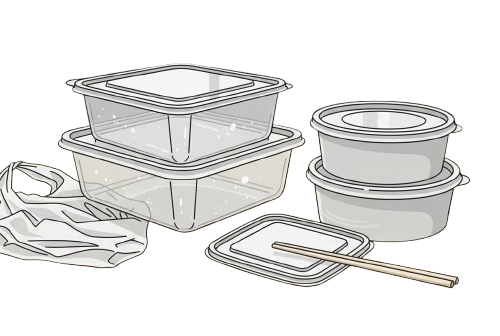 Plastic Takeout Containers