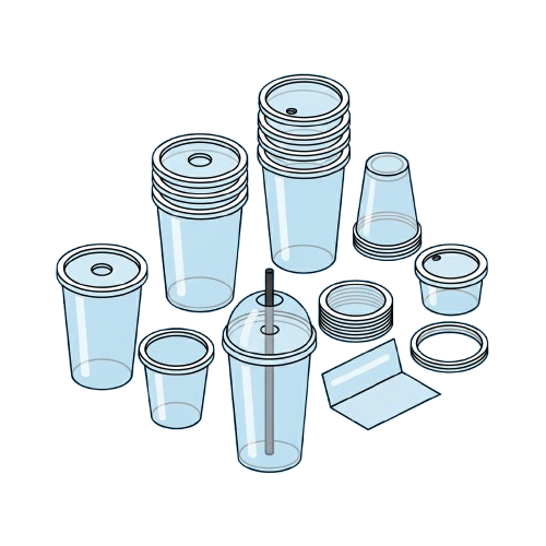 Plastic Cups & Lids