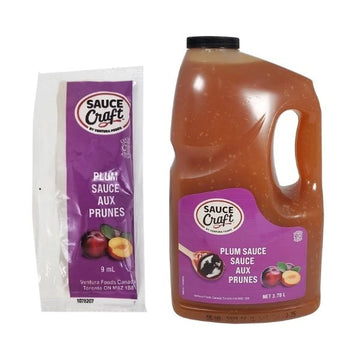 plum sauce 3.78L bulk jug for restaurant and catering use
