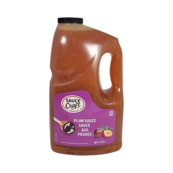 smooth sweet and tangy plum sauce for dipping
