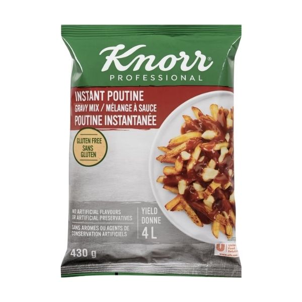 poutine gravy mix 430 g bag for restaurants and home use
