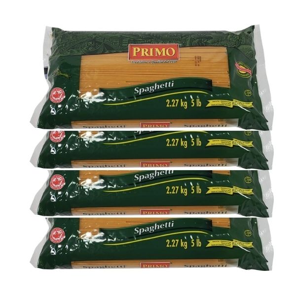  Primo linguine pasta bulk case 4x5lb foodservice
