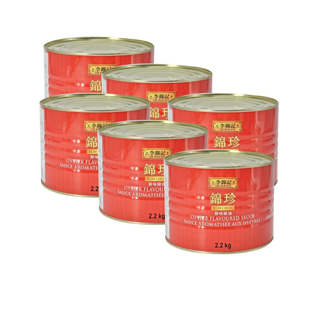 Nutrition facts and ingredient list for Kum Chun Oyster Flavoured Sauce 2.27kg