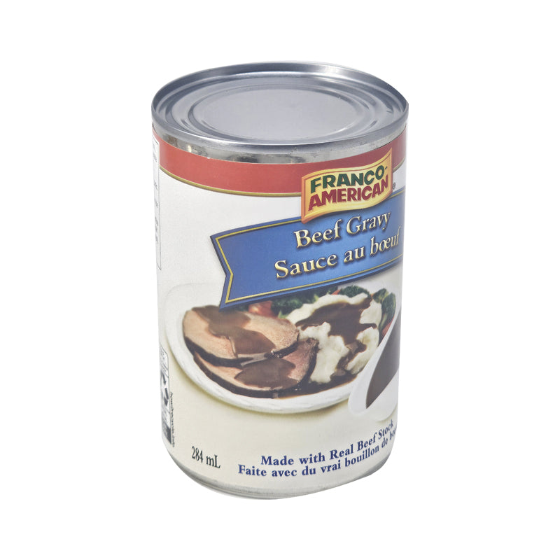 Canned beef gravy made with real beef stock Canada