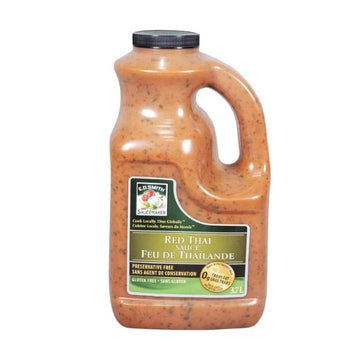 red thai sauce 3.7L bulk jug with coconut milk for restaurant use

